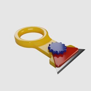 Printed Scraper Blade