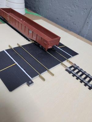 HO Scale level crossings v1.1