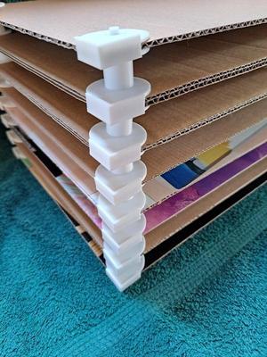 DIY Art Rack and Carrier