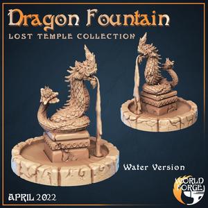 Stone Dragon Fountain