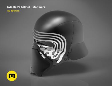 KyloRen’s helmet (New) – Star Wars