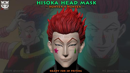 Hisoka Head Wearable Cosplay – Hunter X Hunter Anime