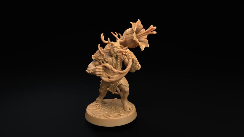 Forestfolk Command Group with Swords