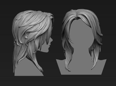Hair 9 printable