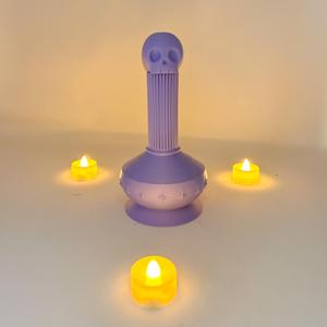 Skull Elixir Bottle – Part of the Retro Halloween Potion Bottle Set