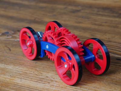 Tri-Mode Spring Motor Car – Larger Spring, no more O-Rings and more