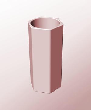 CH68-180 Modular component container for modern decor 3d printing