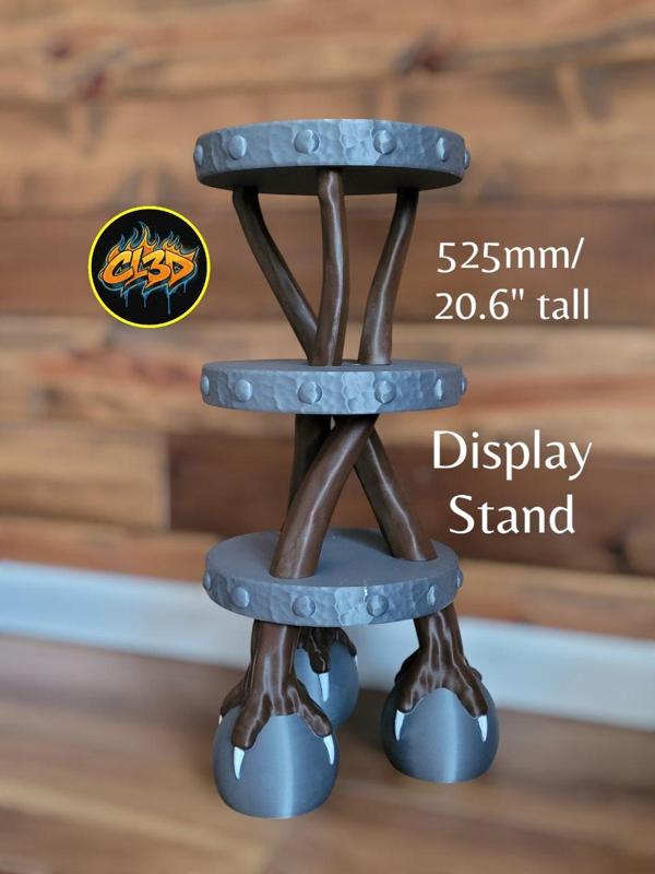 Claw Foot Display Stand