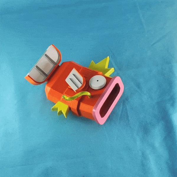 Magikarp “Flopping” Pencil Case Magikarp 3d model