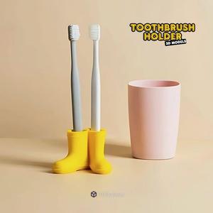 Rainy Shoes Toothbrush Holder 3D Print STL File