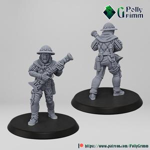 Imperial Humans. The Arquebusier
