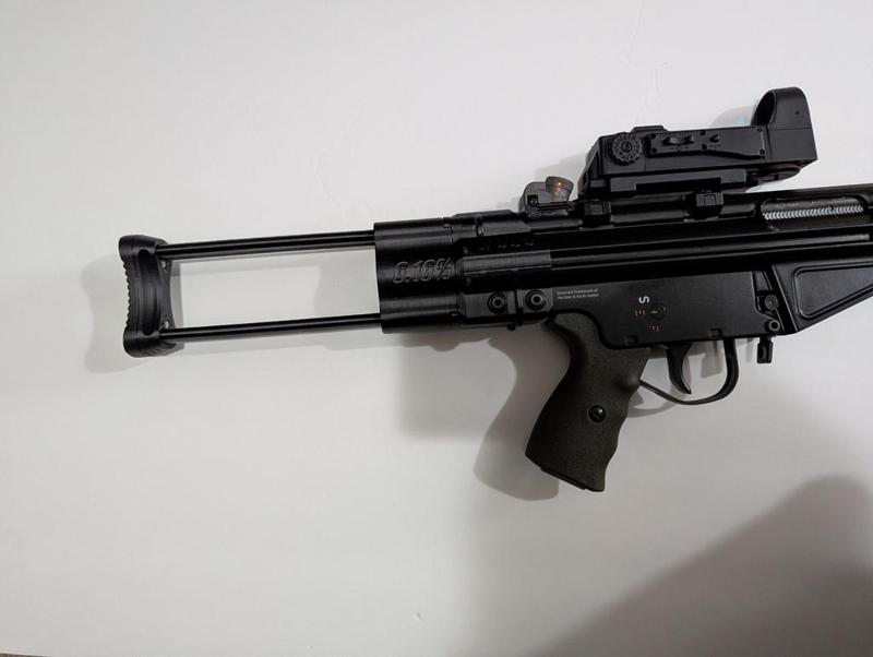 WE G3 GBBR collapsing stock