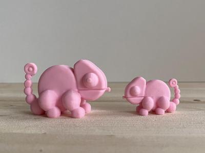 Chameleon Figurine