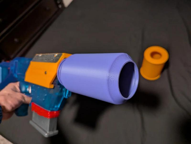 Soda Can Nerf Barrel Attachments