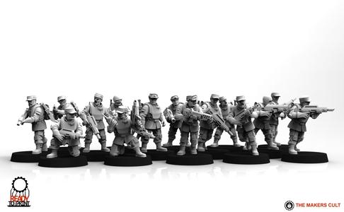 Universal Guard – Light Infantry Builder