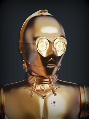 C-3PO protocol droid from Star Wars