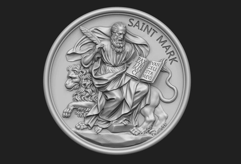 Saint Mark Medallion