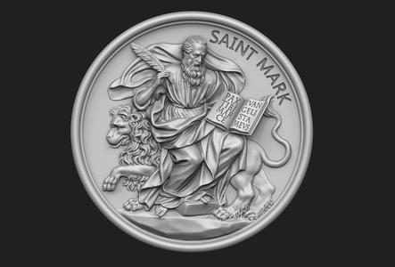 Saint Mark Medallion
