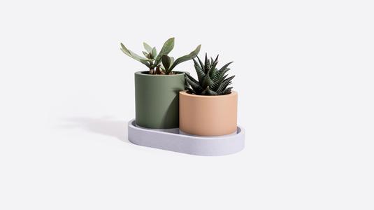 Overlapping Planter