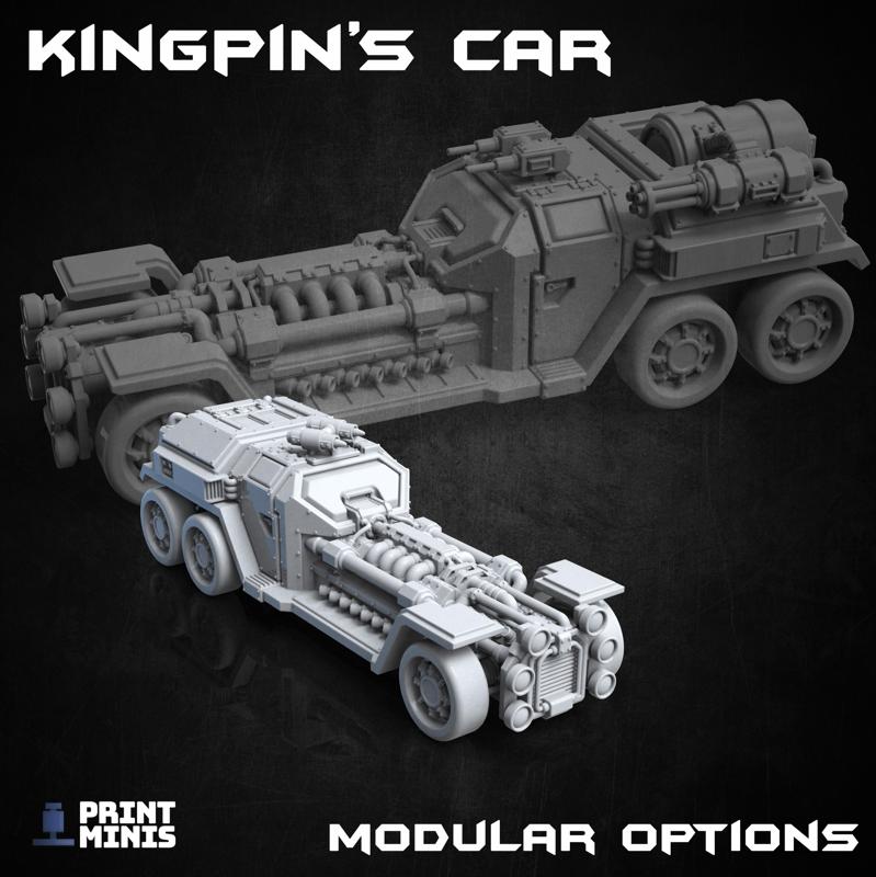 Kingpin’s Armoured Car – The Hammer – Ironside Docks Collection