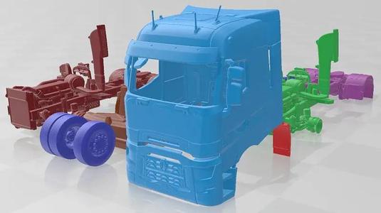 Renault Range T Printable Truck