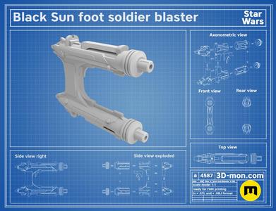 Black Sun Foot Soldier Blaster