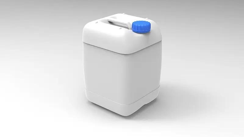 1/10 Scale tank for water canister STL
