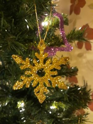 Snowflake Tree decorations