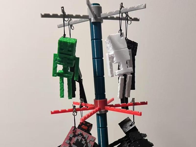 Keychain and Accessory Display Stand