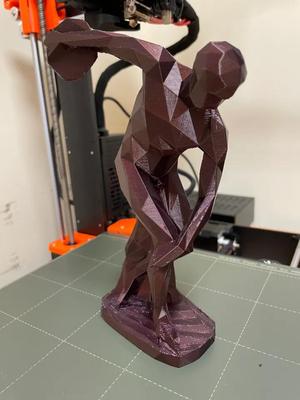 Lowpoly Discobolus (Discus Thrower)