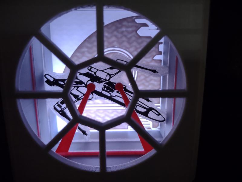 Star Wars Tie Fighter Shadow Box