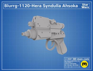 Hera Syndulla blaster – Ahsoka version