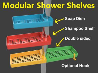 Modular Shower Shelf