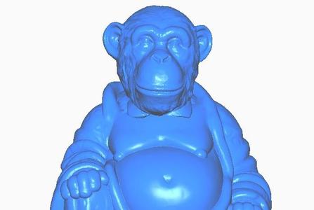 Monkey (Chimpanzee) Buddha (Animal Collection)