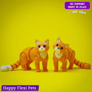 Gelato the flexi realistic cat toy