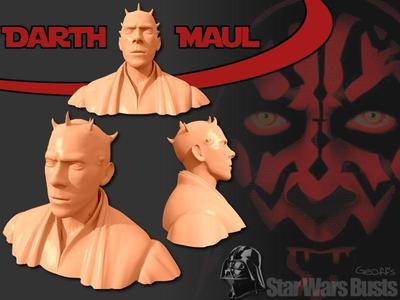 Darth Maul Bust