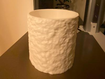 Stone-Texture Pen Holder