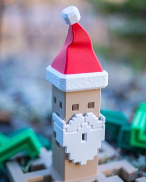 Tippi Tree Santa + Finch Santa