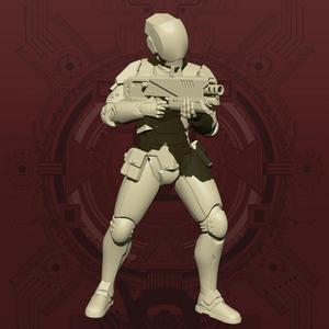 (Mercy’s Reach) Infantry Regular – Firing Pose