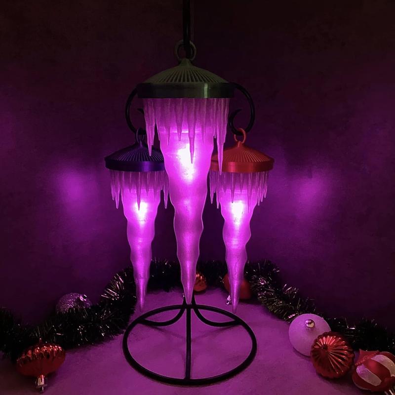 Icicle Tealight Ornament