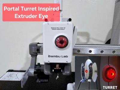 Portal Turret Inspired – Custom Extruder Wheel