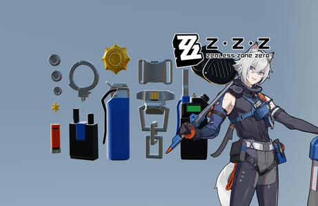 Zenless Zone Zero – Seth Lowell Accessories