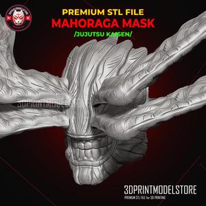 Jujutsu Kaisen Cosplay – Mahoraga Half Mask Halloween