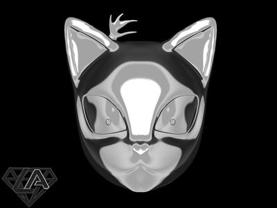 Anime cat mask