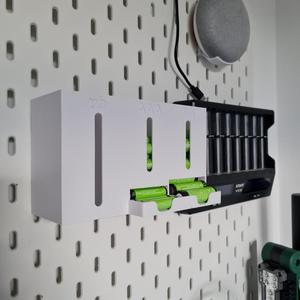 Battery Dispenser/Low Battery Box with Skadis Mount