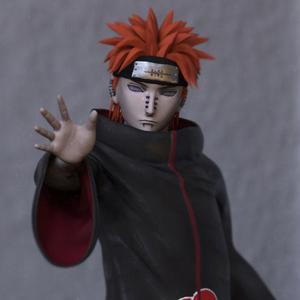 Pain – 3D print model naruto figure