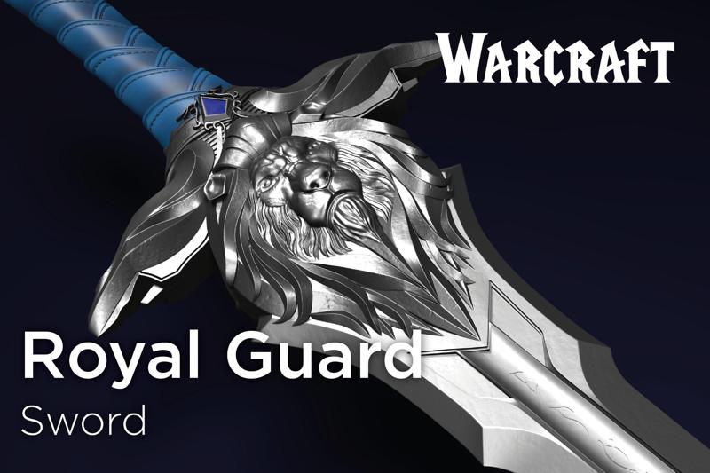 Royal Guard sword from Warcraft movie