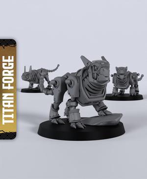 Construct Dogs – With Free Dragon – 5e DnD Inspired for RPG and Wargamers