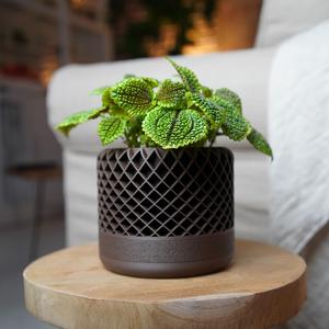 Lattice Planter w. hidden Driptray