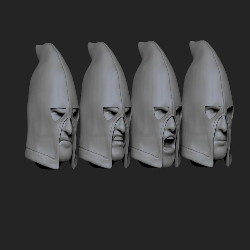 Wasteland Marauders: Cultist heads